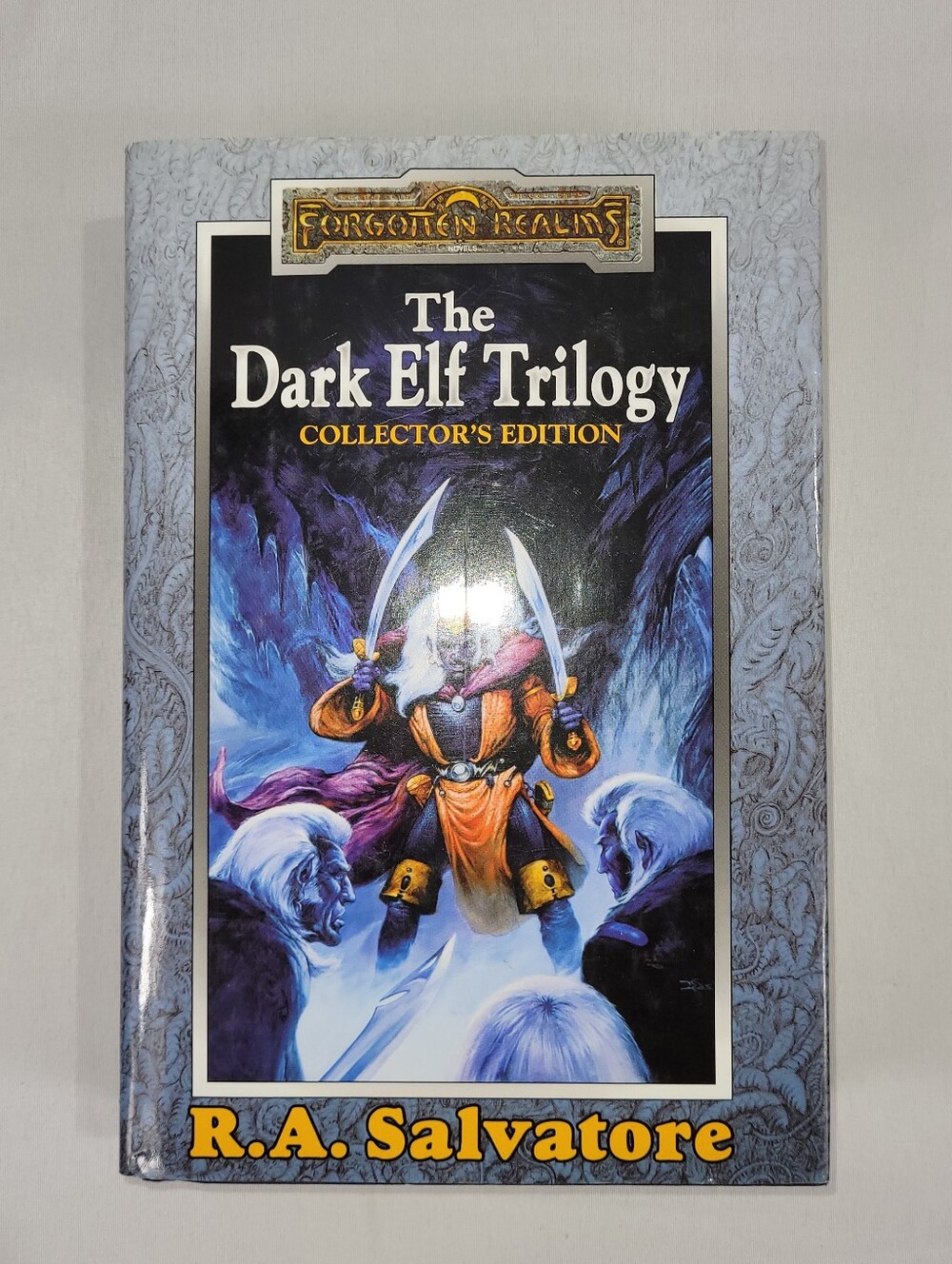 RA Salvatore Forgotten Realms Dark Elf Trilogy Collectors Edition Hardcover Book
